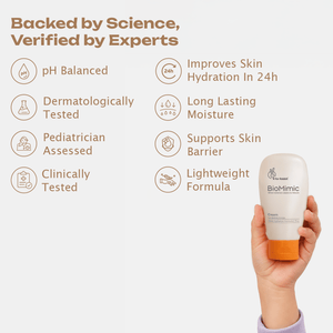 BioMimic Face Cream for Kids - Lightweight Daily Baby Face Cream - Kids Face Cream