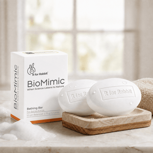 BioMimic Kids Bathing Bar - Gentle Sulphate Free Baby Soap Pack of 2 - Baby Soap
