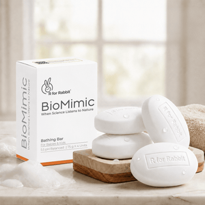 BioMimic Kids Bathing Bar - Gentle Sulphate Free Baby Soap Pack of 4 - Baby Soap