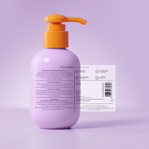 BioMimic Kids Toothpaste - Strawberry Bubblegum Flavor - Fluoride Free With Xylitol and Lactoferrin - Toothpaste