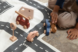 Birch & Bug Ambulance Roller Toy - 1+ year - Push & Pull Toys