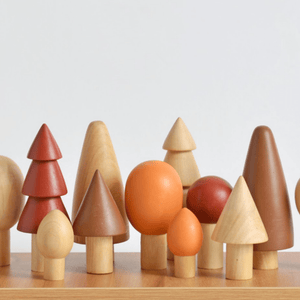 Birch & Bug Autumn Forest Trees Set of 6 - BBAT0603