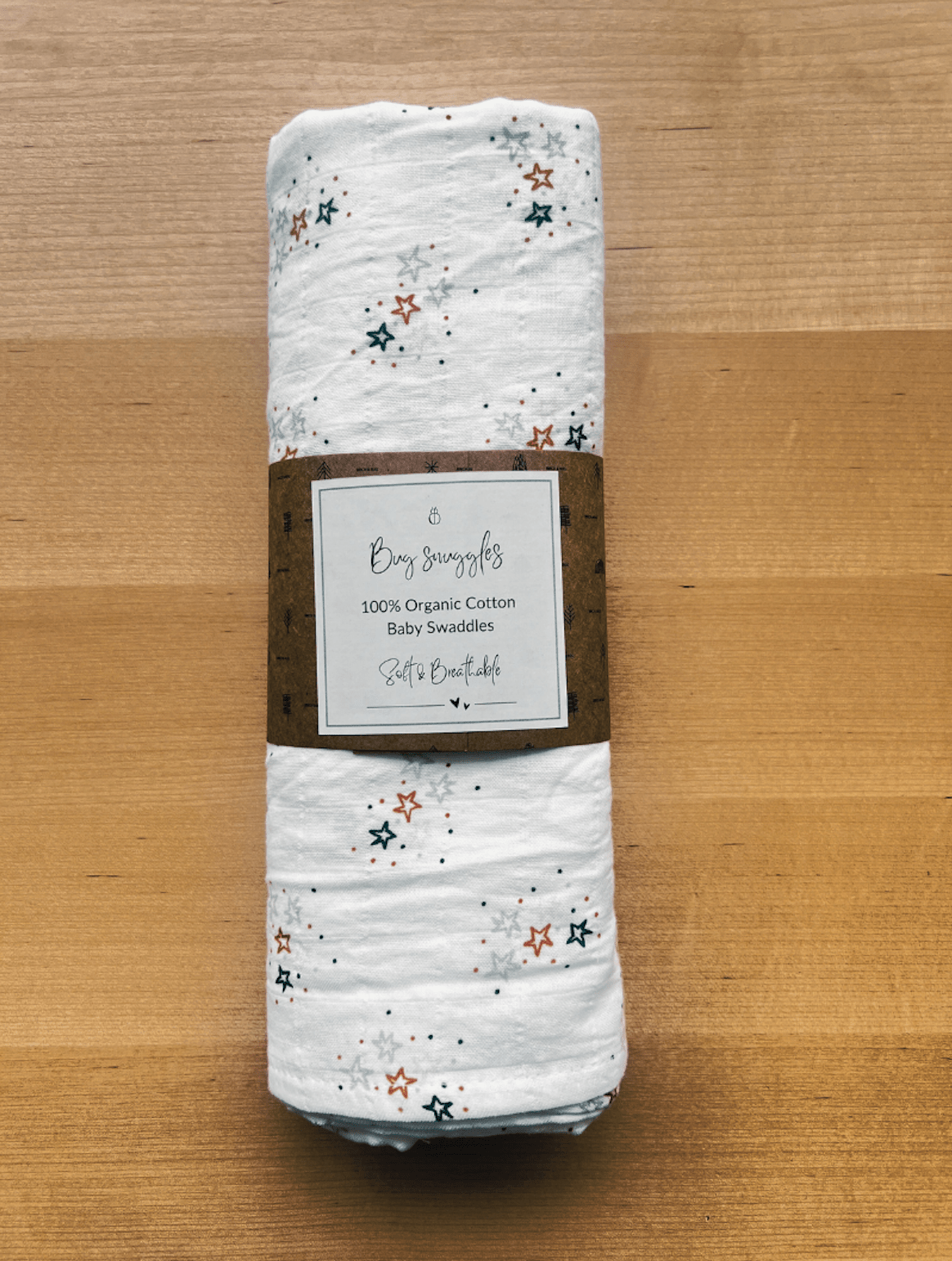 Birch & Bug Baby Swaddle - Milky Way - Swaddles