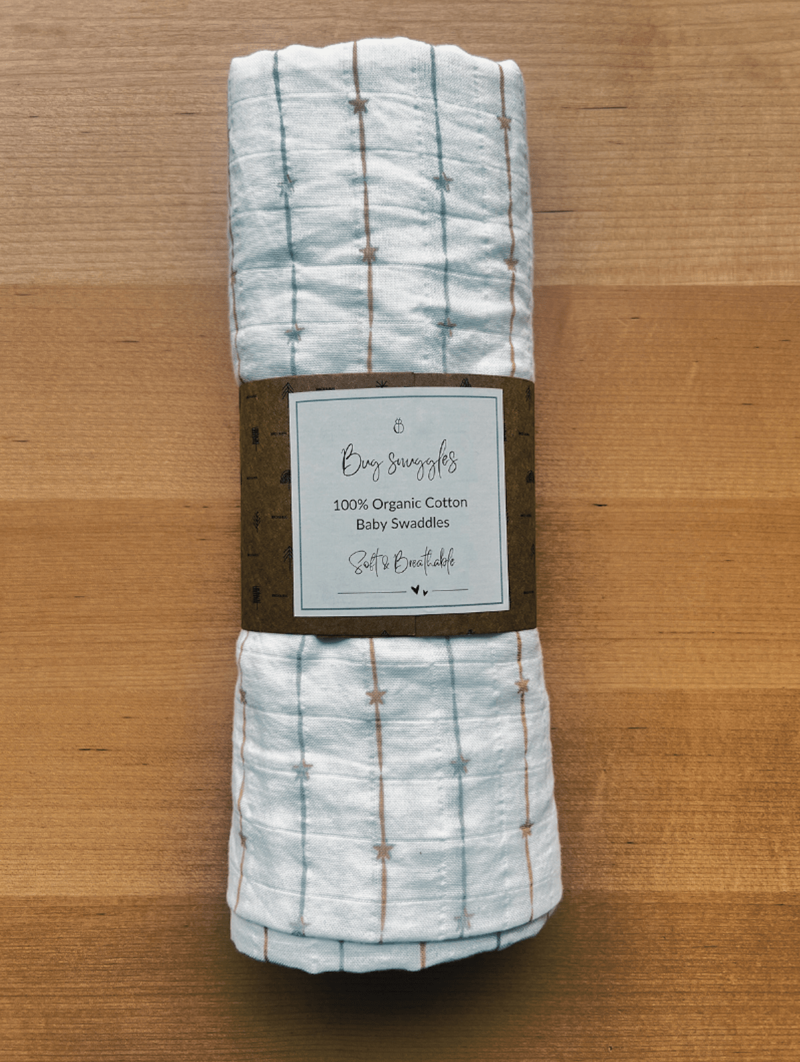 Birch & Bug Baby Swaddle - Starry Nights - Swaddles