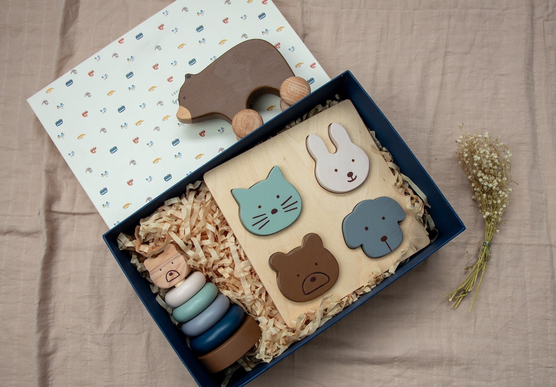 Birch & Bug Bear Toddler Gift Box – A Perfect First Birthday Gift - Gift Box