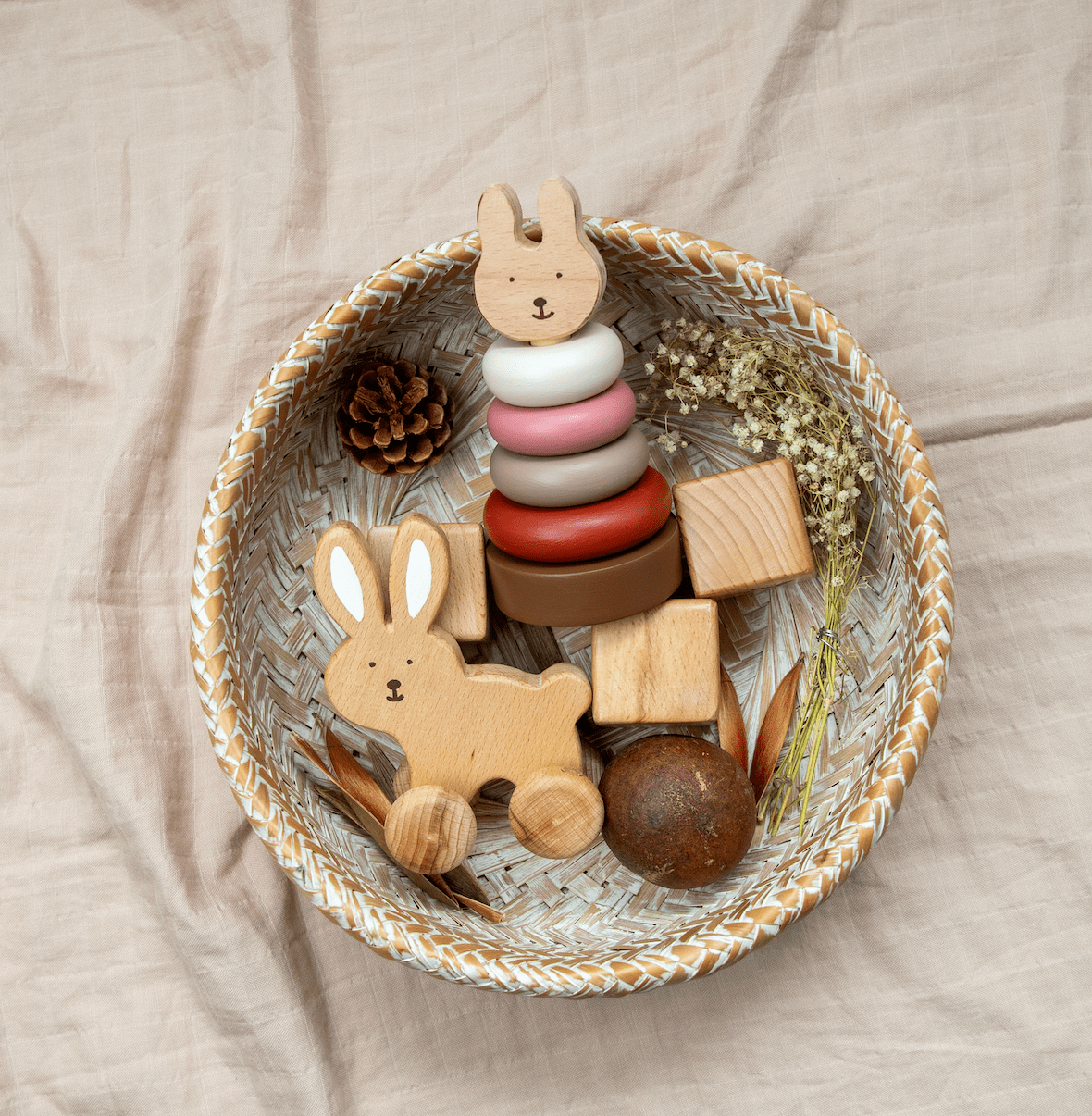 Birch & Bug Bunny Ring Stacker - Stacker