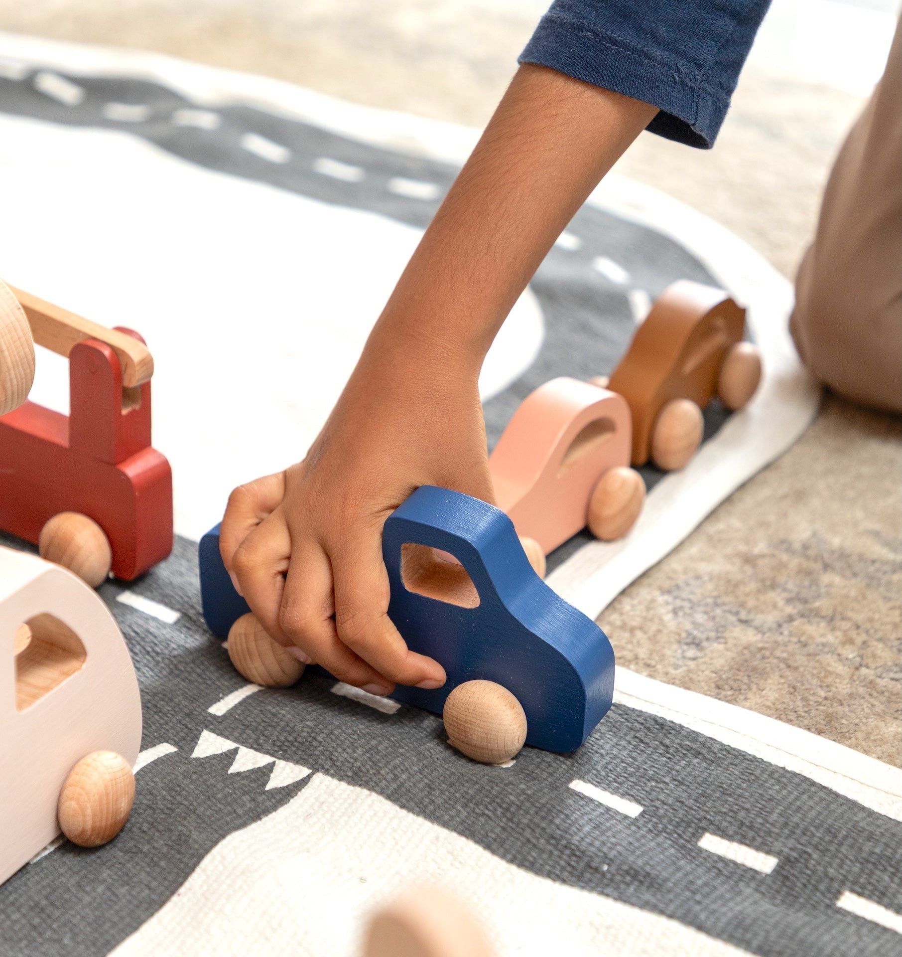 Birch & Bug Busy Wheels Set of 3 - Push & Pull Toys