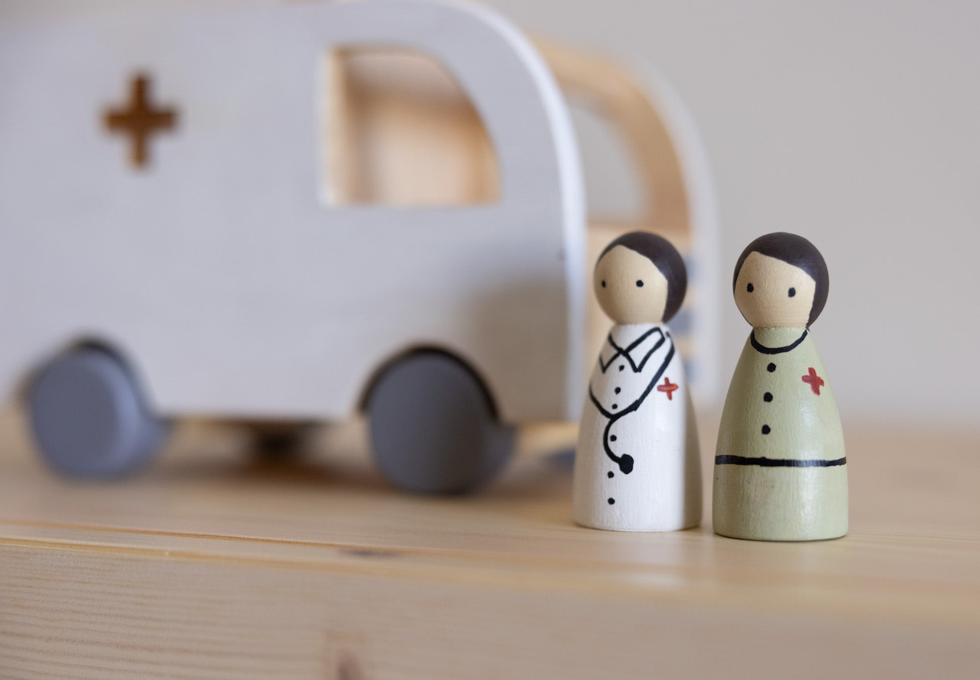 Birch & Bug Care - Cruiser Ambulance - Wooden Vehicles