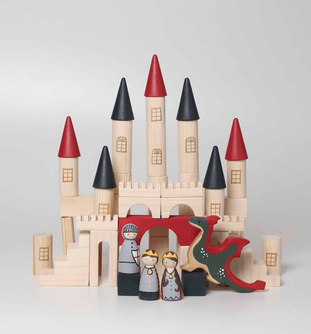 Birch & Bug Castle Blocks - Building Block