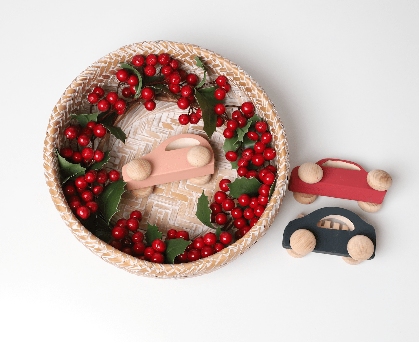 Birch & Bug Christmas Zoomies - Set of 3 Limited Edition - Wooden Vehicles