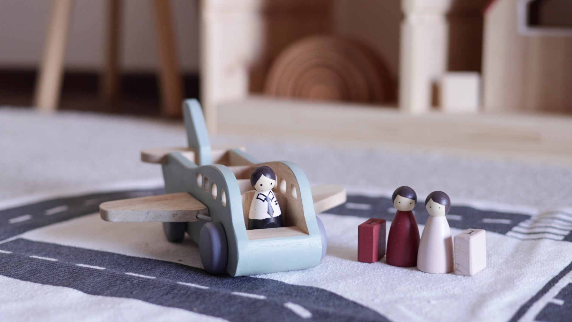 Birch & Bug Cloud - Chaser Airplane - Pretend & Play Toys