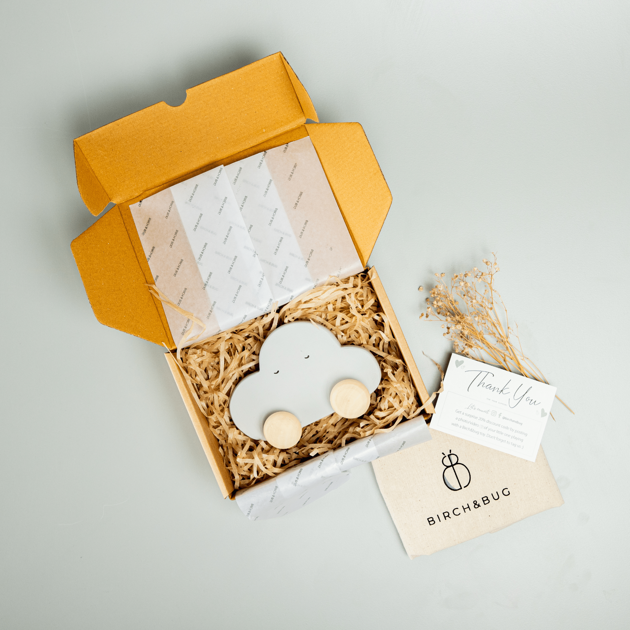 Birch & Bug Cloud Roller Toy - BBRT0103