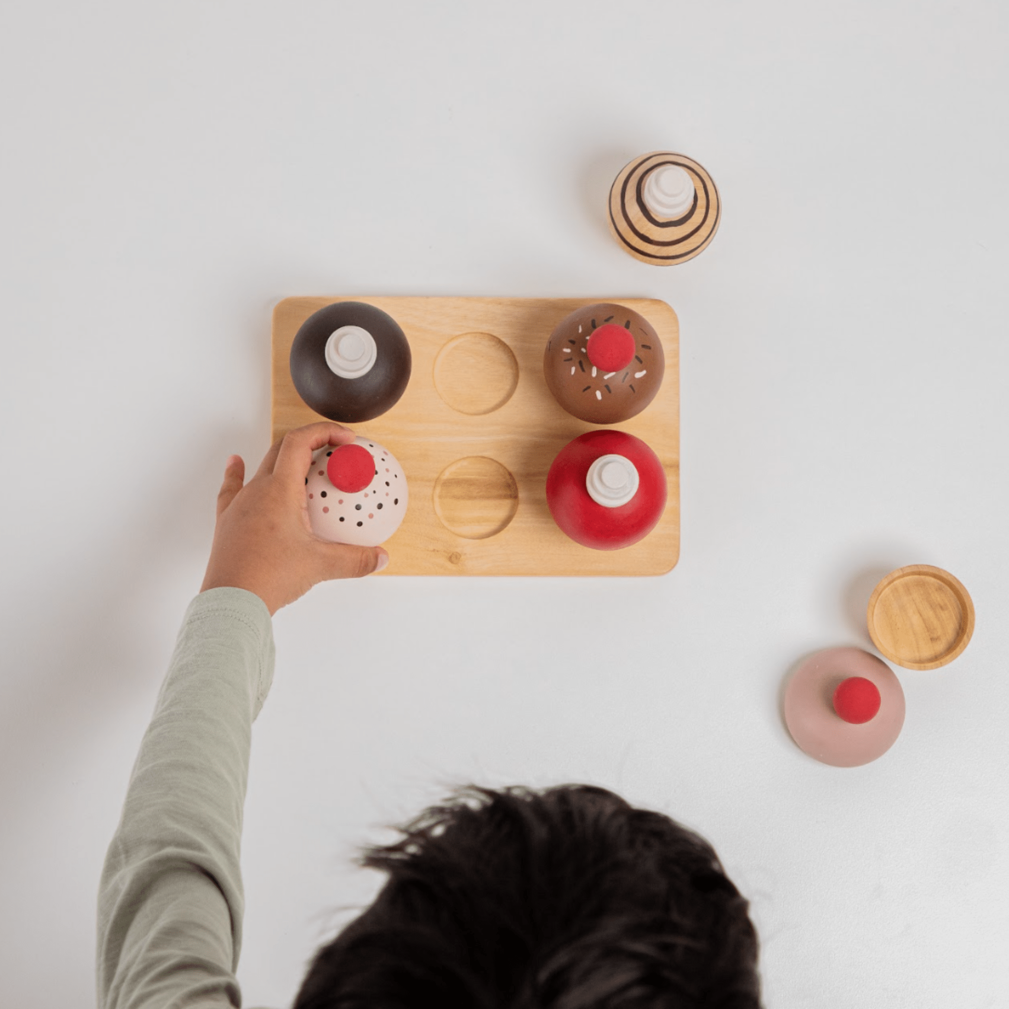Birch & Bug Cupcake Play set - BBCU0701
