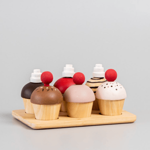 Birch & Bug Cupcake Play set - BBCU0701