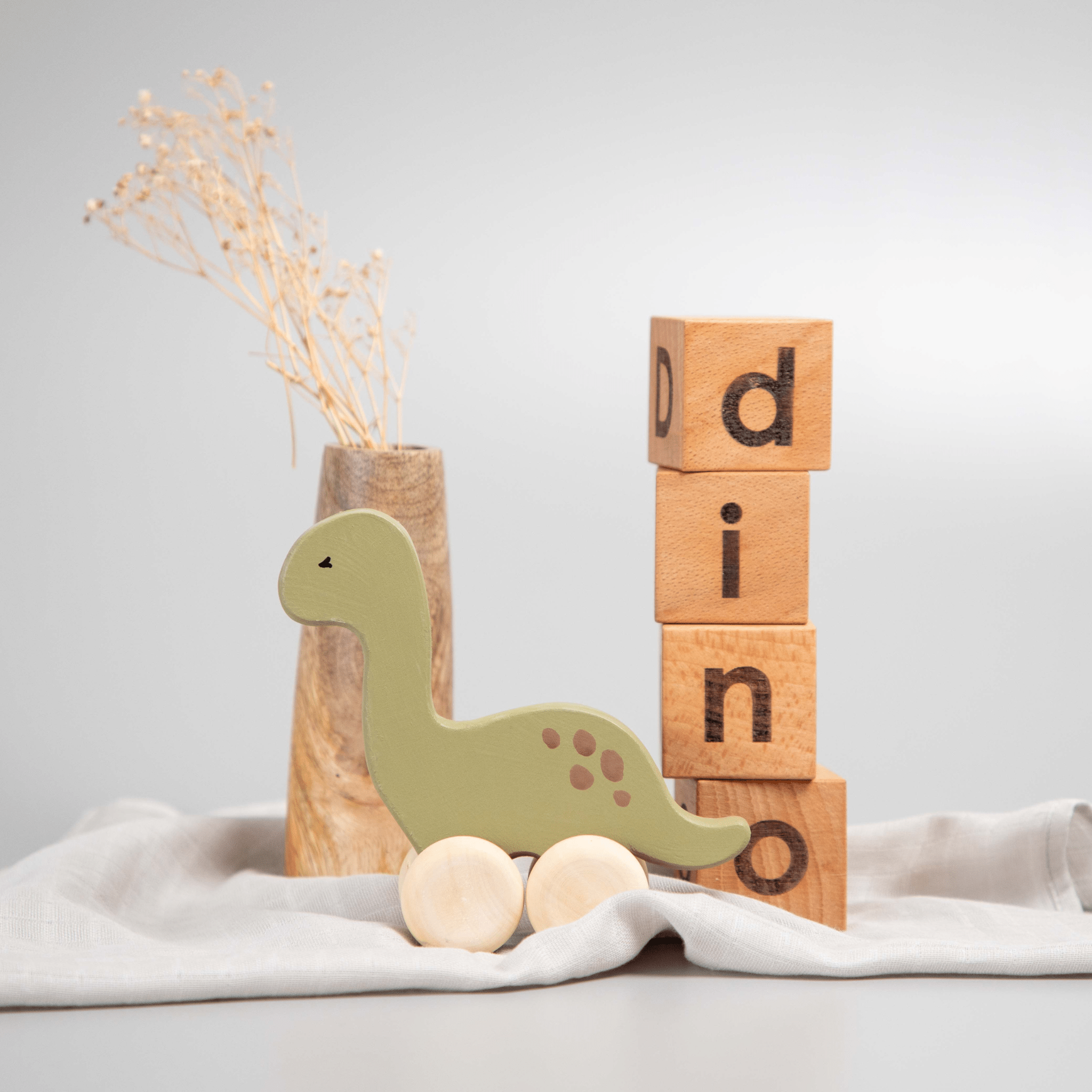 Birch & Bug Dinosaur Roller Toy - BBRT0104