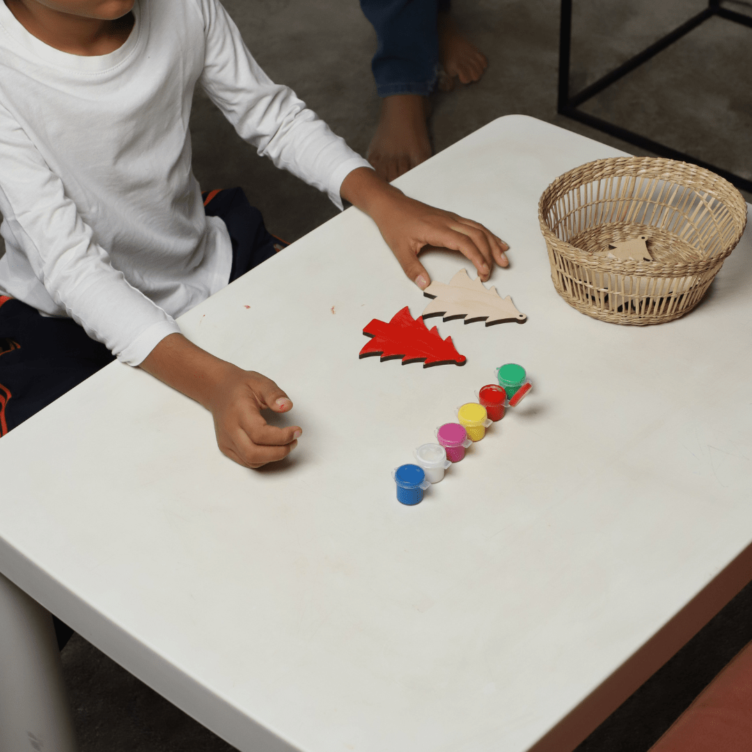 Birch & Bug DIY Christmas Tree Ornaments - Set of 4 - Wooden Toys