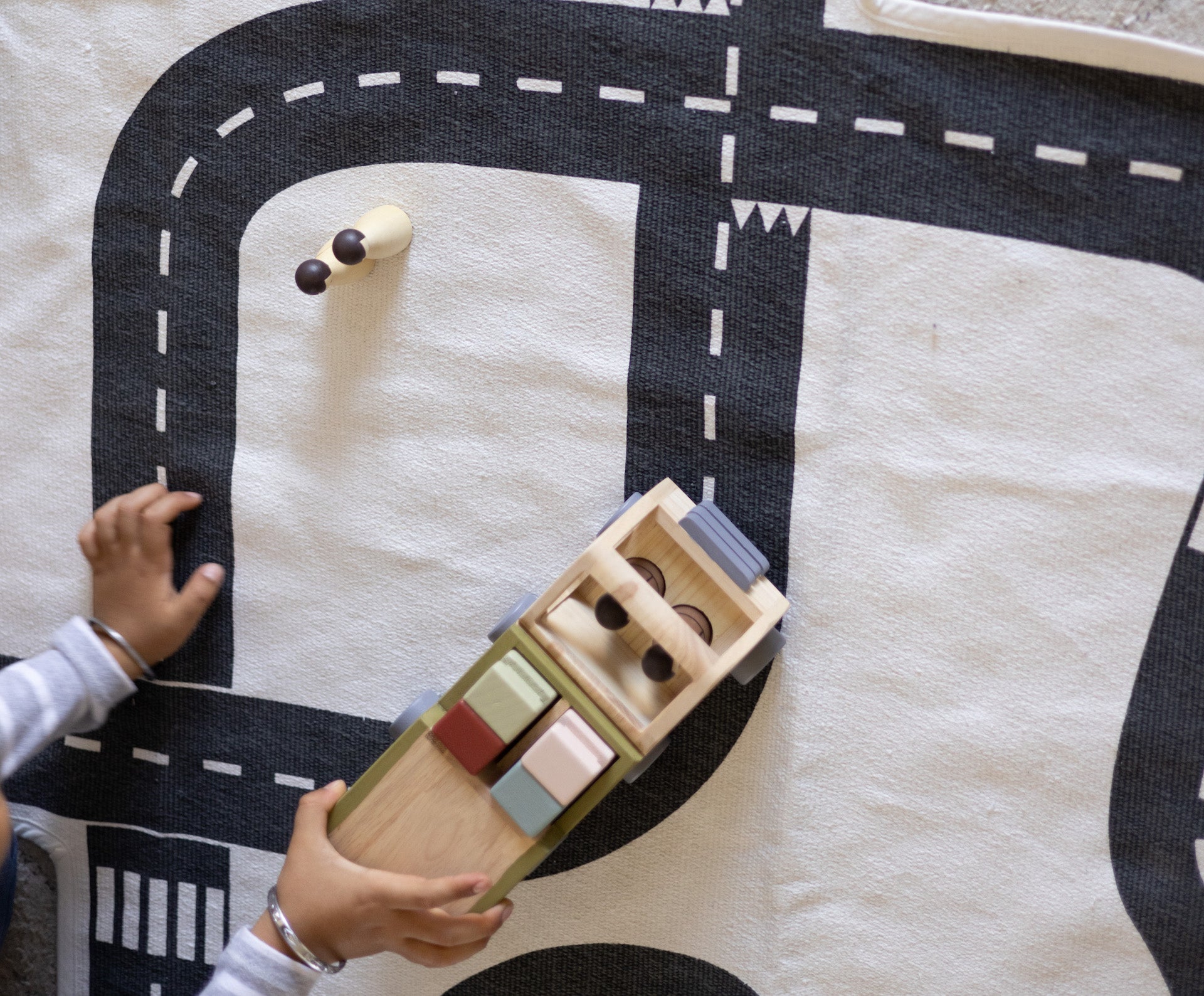 Birch & Bug Eco - Hauler Garbage Truck - Wooden Vehicles