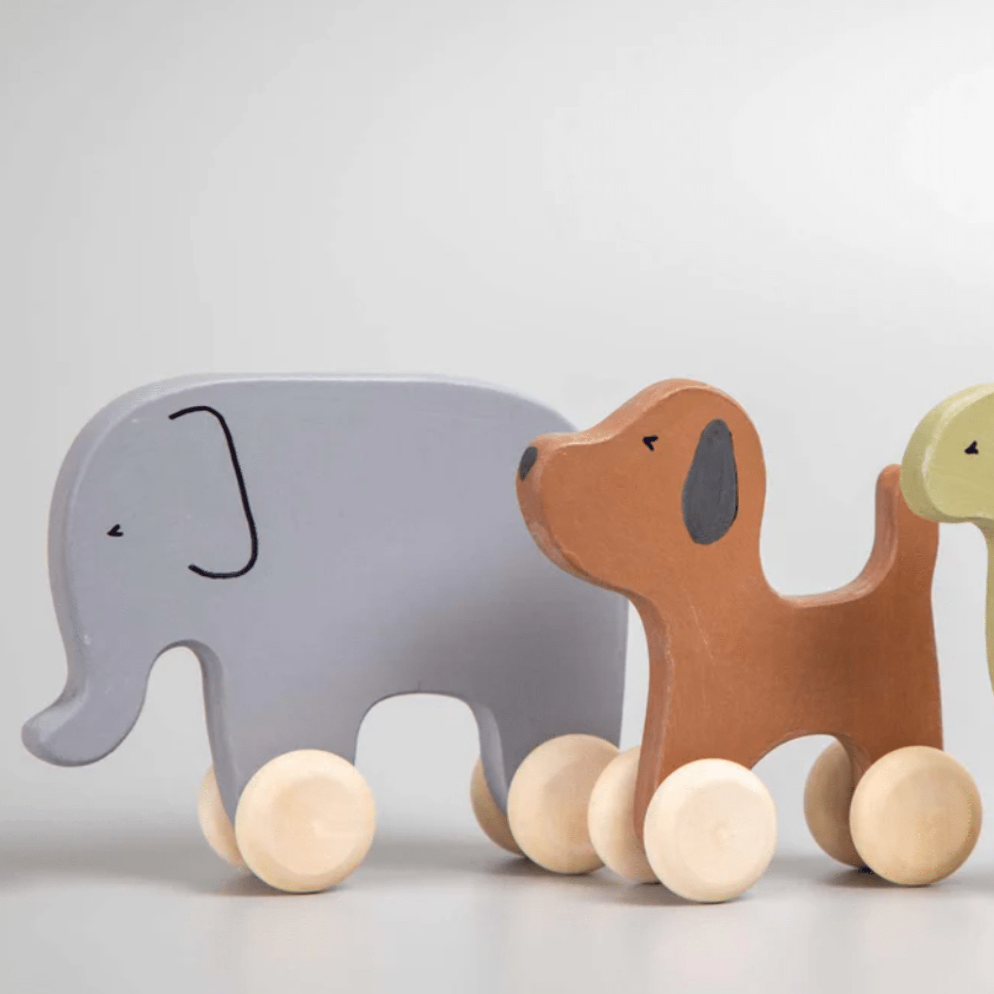 Birch & Bug Elephant Roller Toy - BBRT0106
