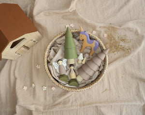 Birch & Bug Enchanted Cottage Pretend Playset - Wooden Toys