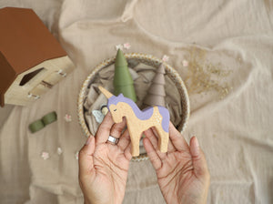Birch & Bug Enchanted Cottage Pretend Playset - Wooden Toys