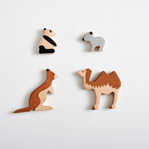 Birch & Bug Exotic Animals Set of 4 - BBEX0401