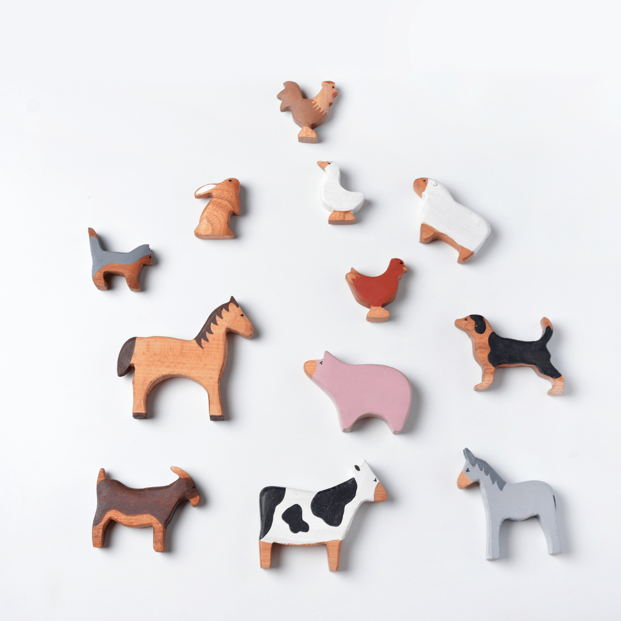 Birch & Bug Farm Animals Set of 12 - BBFA1201
