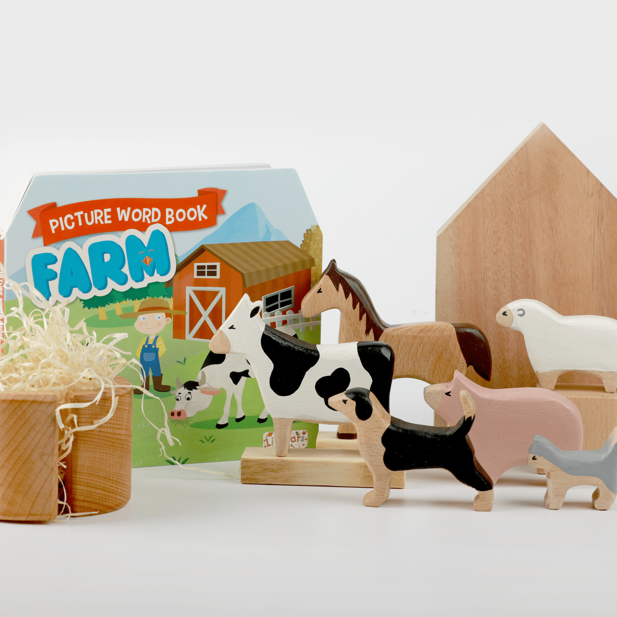 Birch & Bug Farm Animals Set of 6 Combo 1 - BBFA0601