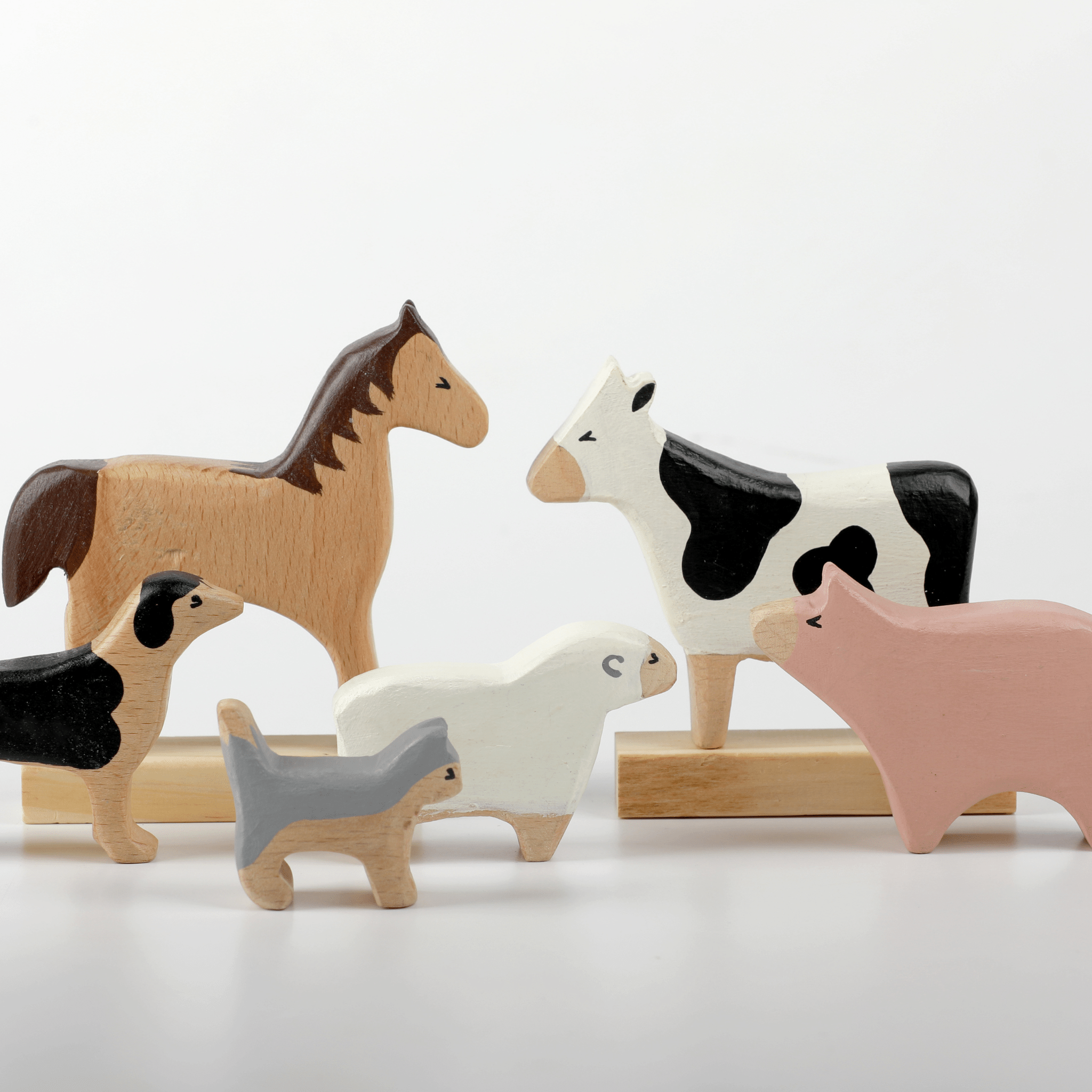 Birch & Bug Farm Animals Set of 6 Combo 1 - BBFA0601