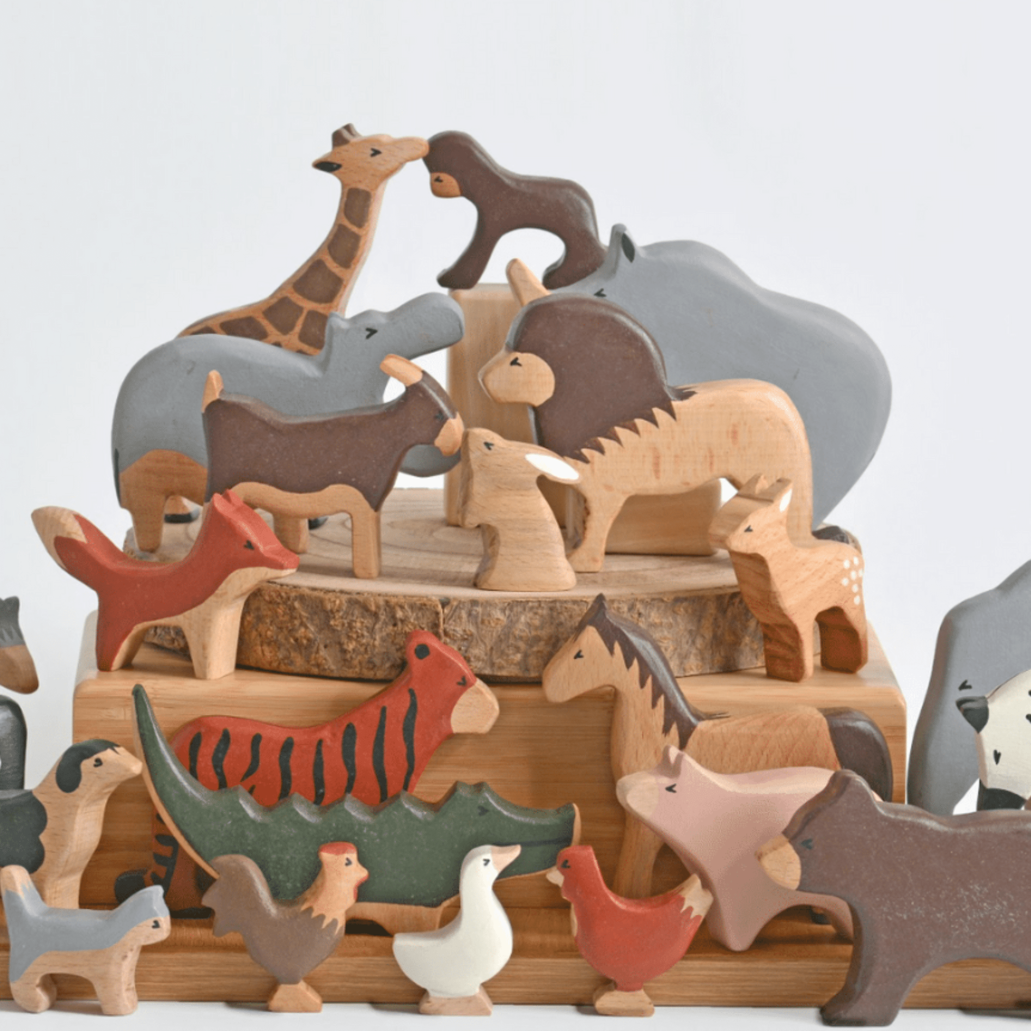 Birch & Bug Farm Animals Set of 6 Combo 2 - BBFA0602