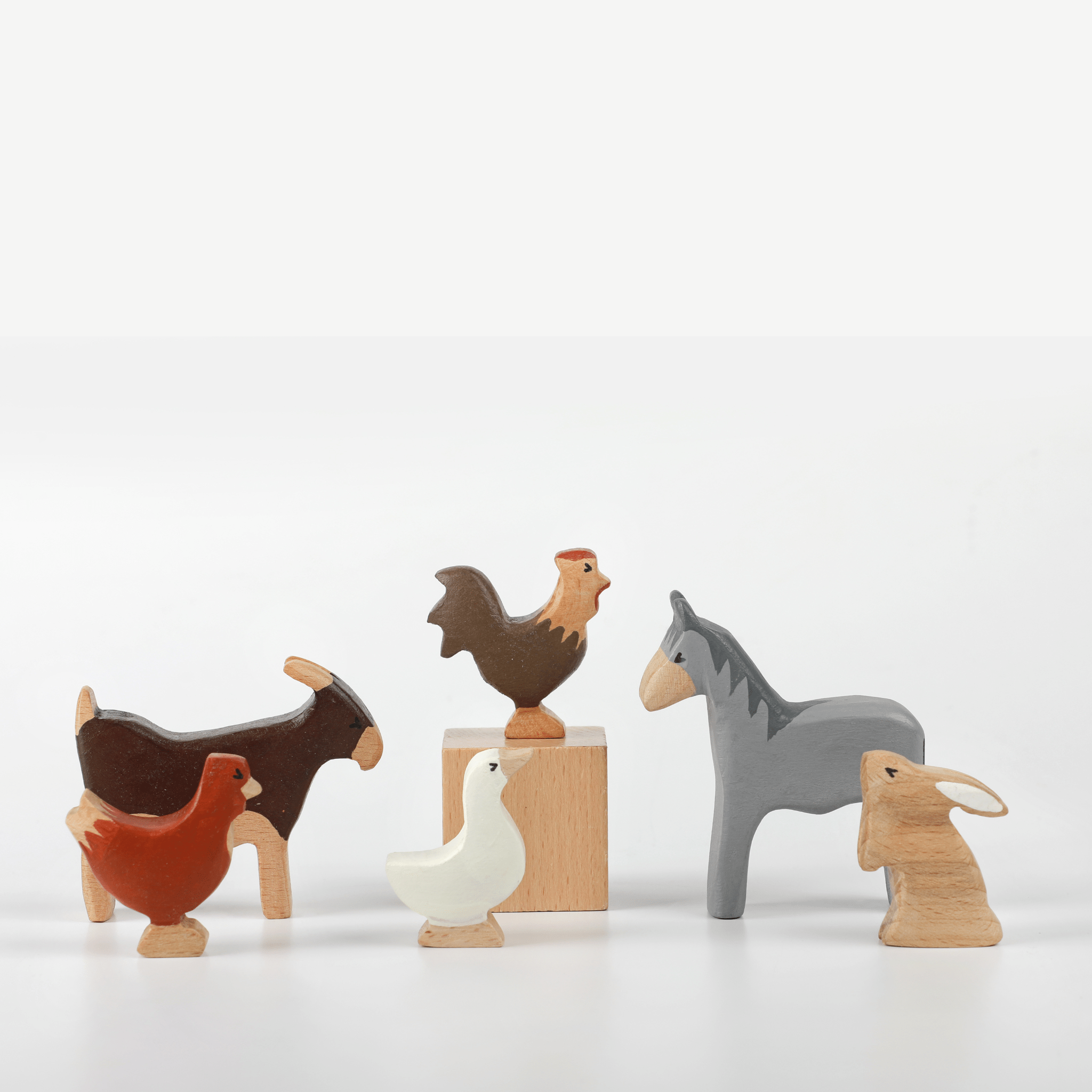 Birch & Bug Farm Animals Set of 6 Combo 2 - BBFA0602