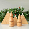 Birch & Bug Fir Trees Set of 2 - Wooden Toys