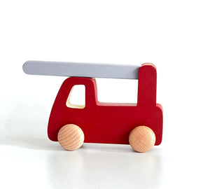 Birch & Bug Fire Truck Roller Toy - 1+ years - Wooden Toys