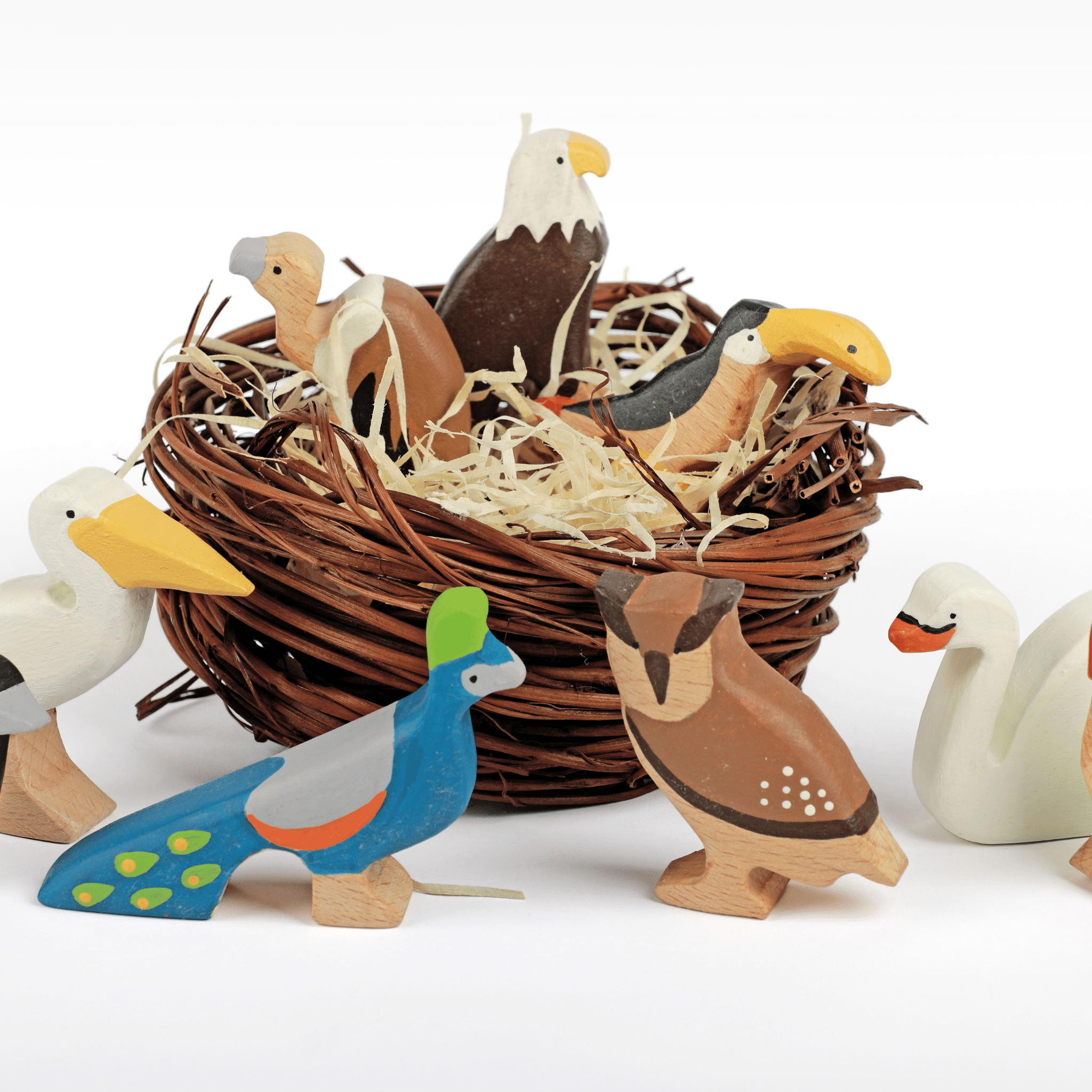 Birch & Bug Flock of Birds Set of 12 - BBBD1201