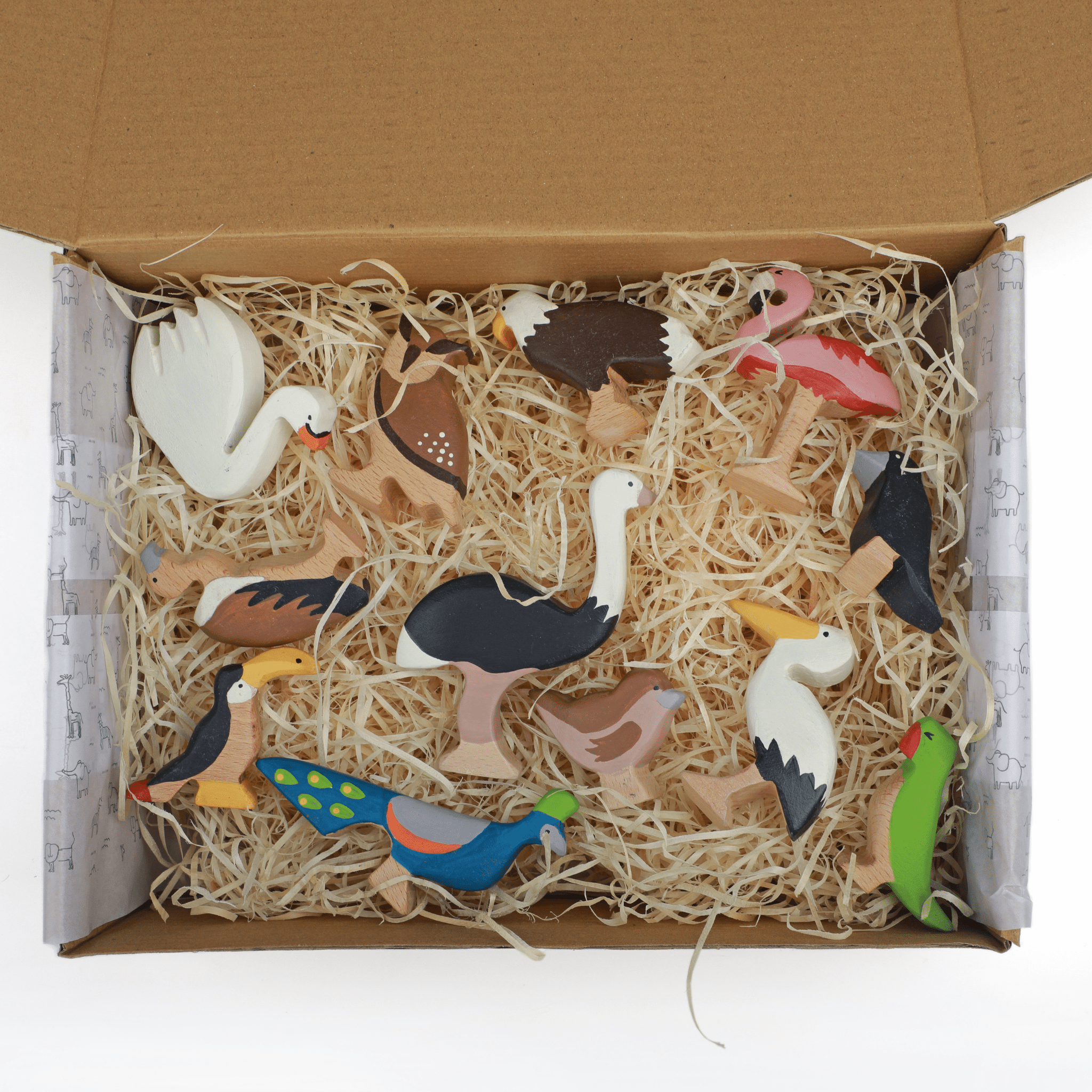 Birch & Bug Flock of Birds Set of 12 - BBBD1201