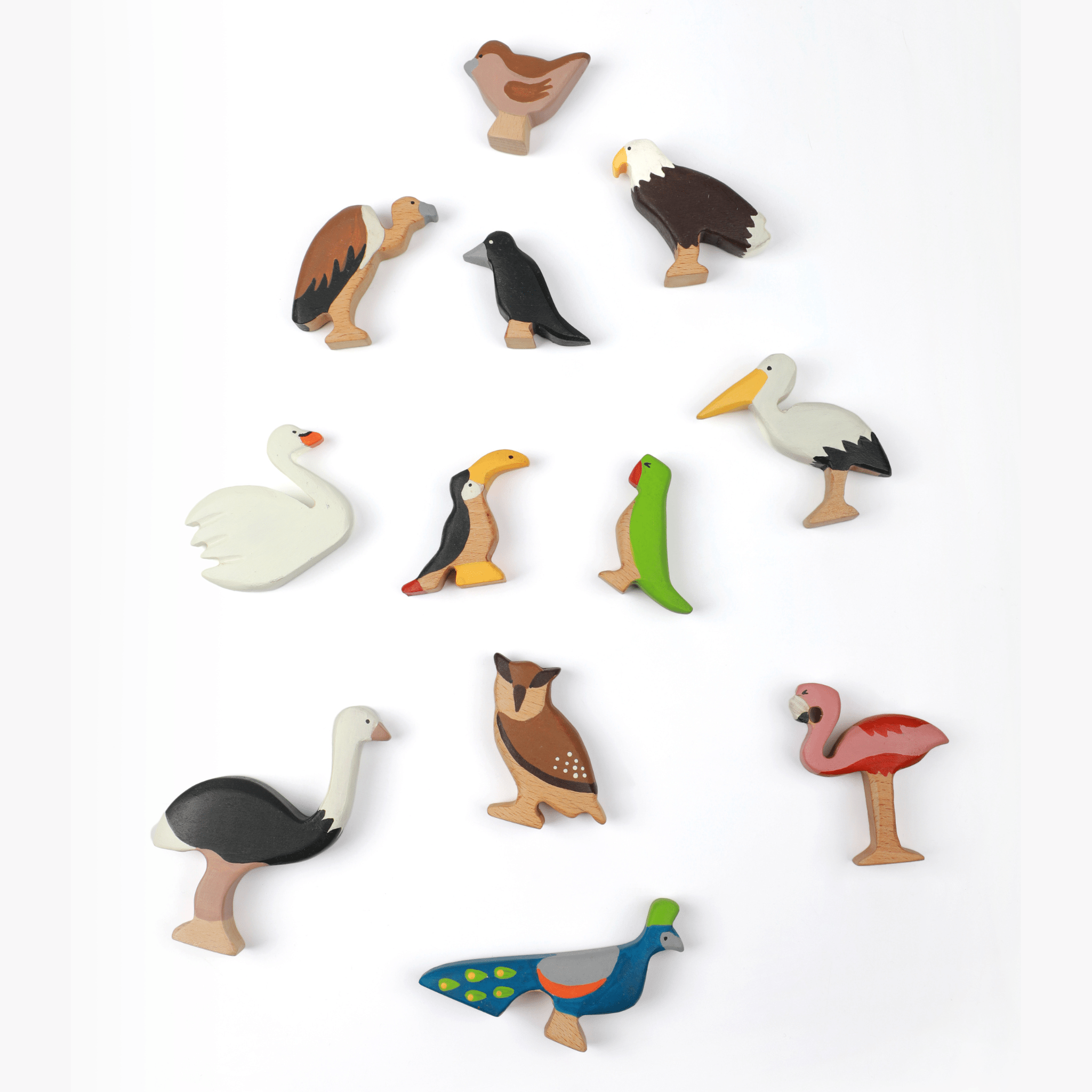 Birch & Bug Flock of Birds Set of 12 - BBBD1201