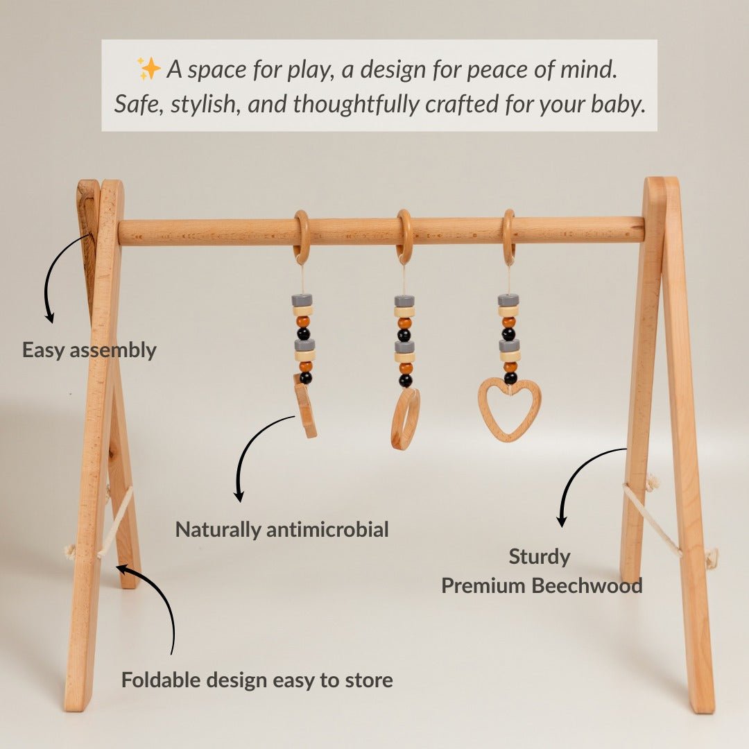 Birch & Bug Foldaway PlayGym - Play Gym