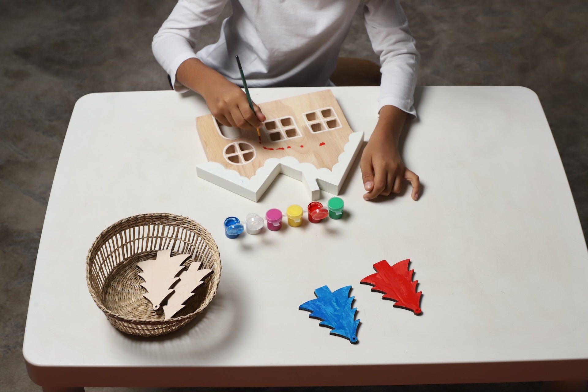 Birch & Bug Gingerbread House – DIY Wooden Paint & Play Set - Art & Craft