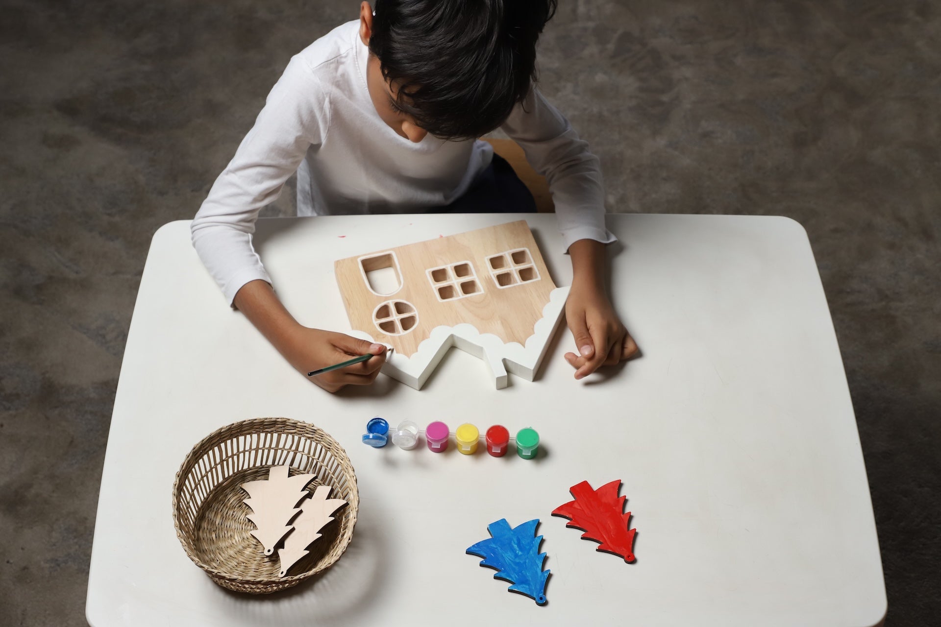 Birch & Bug Gingerbread House – DIY Wooden Paint & Play Set - Art & Craft