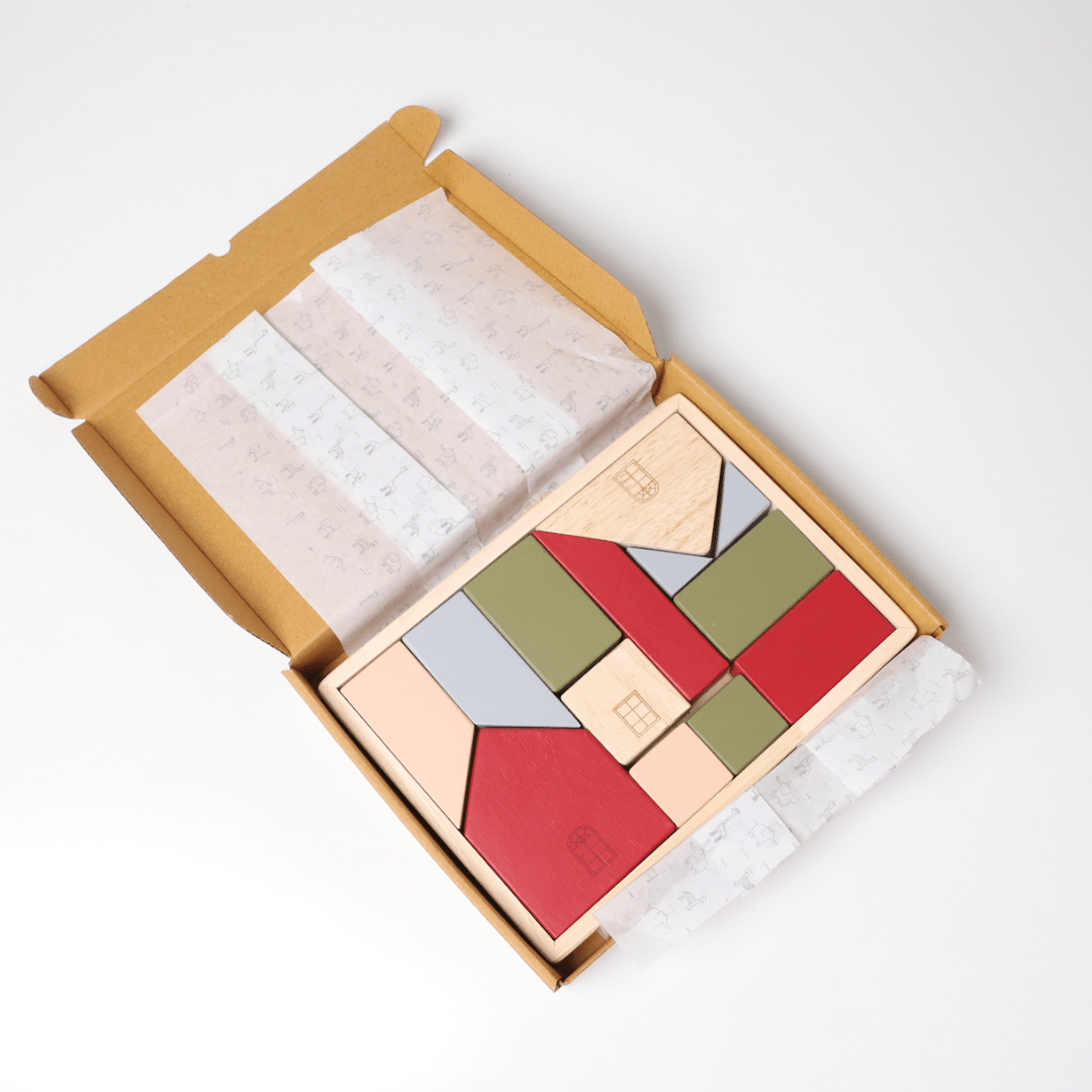 Birch & Bug House Blocks - Christmas Edition - Christmas Decor