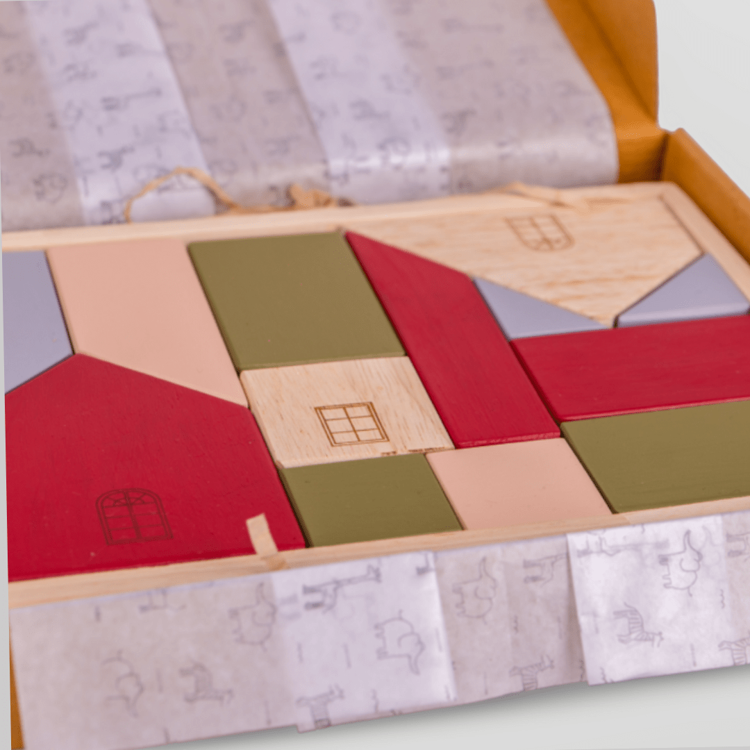 Birch & Bug House Blocks - Christmas Edition - Christmas Decor