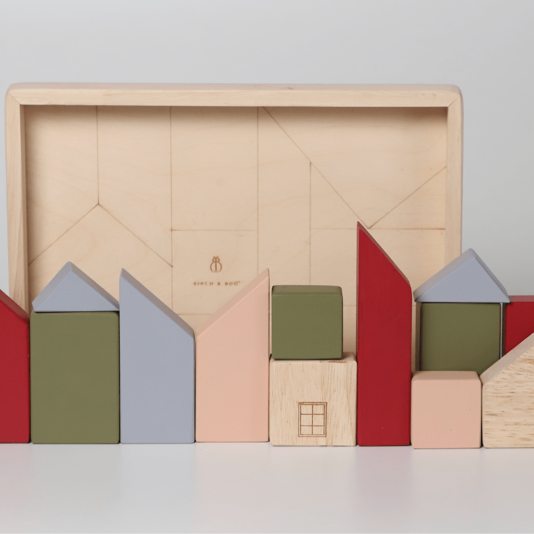 Birch & Bug House Blocks - Christmas Edition - Christmas Decor
