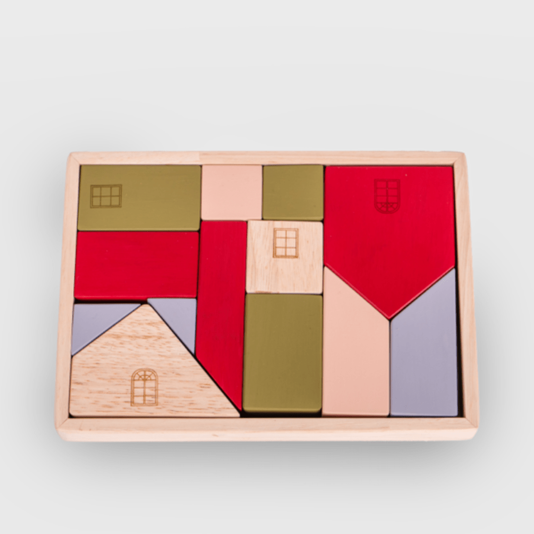 Birch & Bug House Blocks - Christmas Edition - Christmas Decor
