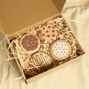 Birch & Bug Little Baker's Cookie Set – Set of 4 - Kids Toys