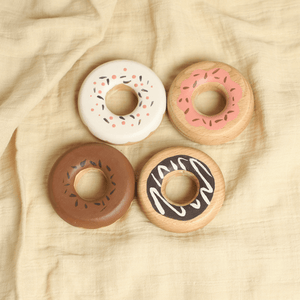 Birch & Bug Little Baker's Donut Set - Set of 4 - Kids Toys