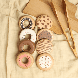 Birch & Bug Little Baker's Donut Set - Set of 4 - Kids Toys