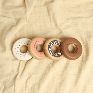 Birch & Bug Little Baker's Donut Set - Set of 4 - Kids Toys