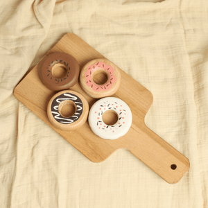 Birch & Bug Little Baker's Donut Set - Set of 4 - Kids Toys