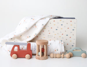 Birch & Bug Little Journeys Newborn Gift Box | The Mom Store - Wooden Toys