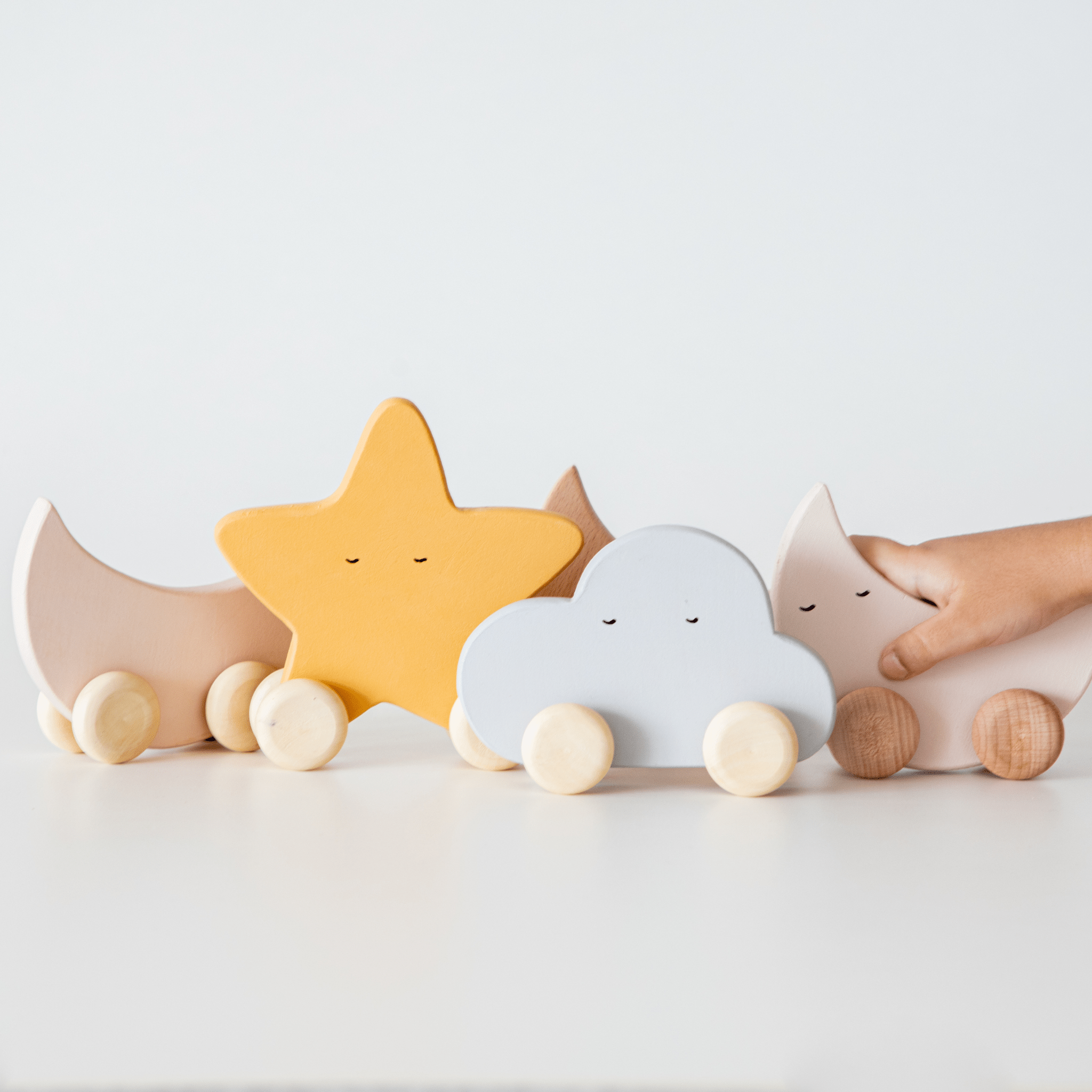 Birch & Bug Moon Roller Toy - BBRT0102