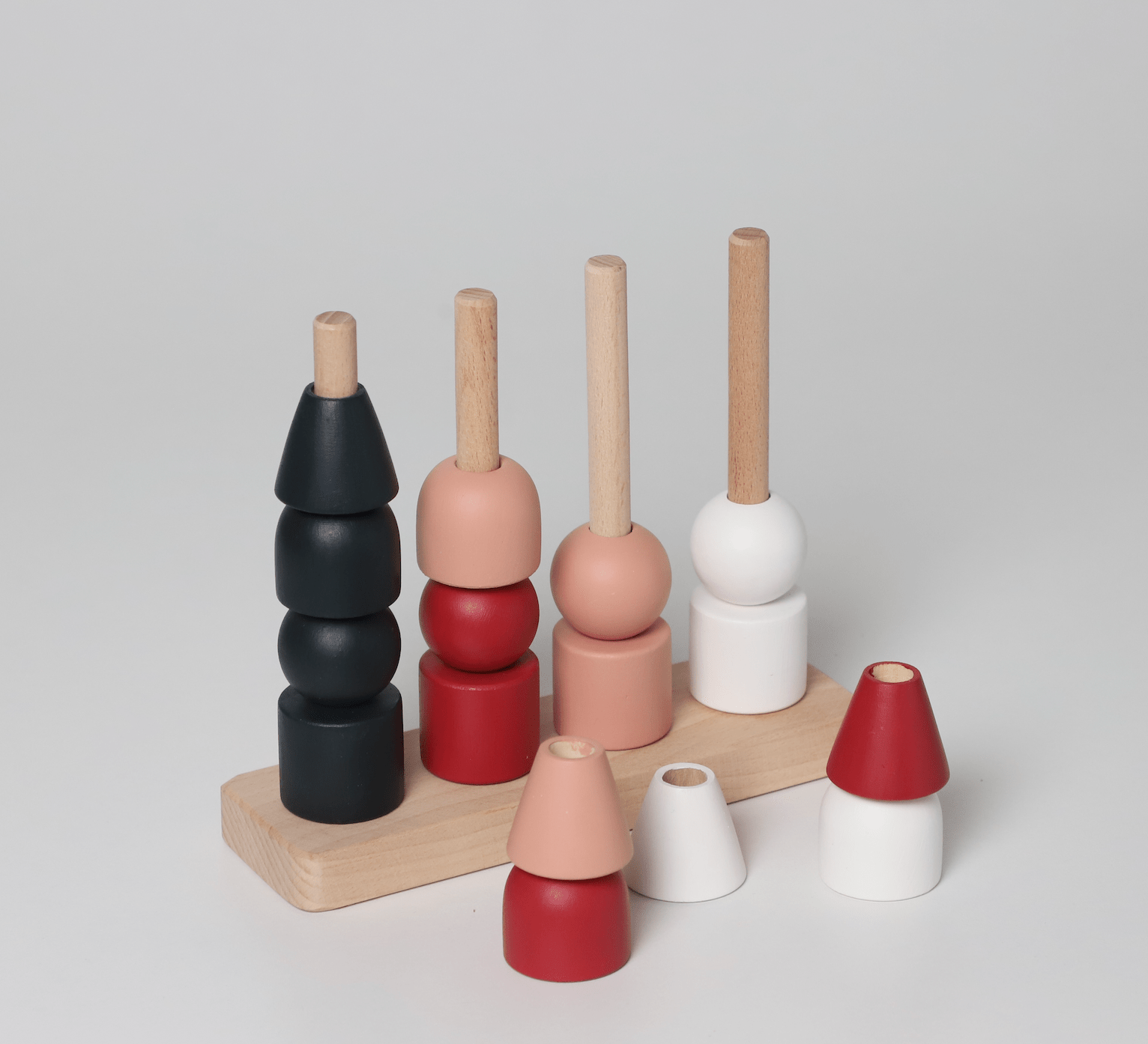 Birch & Bug Multistacker - Christmas Edition - Wooden Stacker